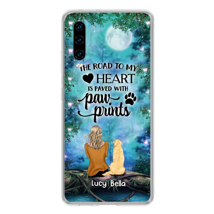 Custom Personalized Memorial Dog Phone Case - Upto 5 Dogs - Gift Idea For Dog Lover - Case For Xiaomi/Huawei/Oppo