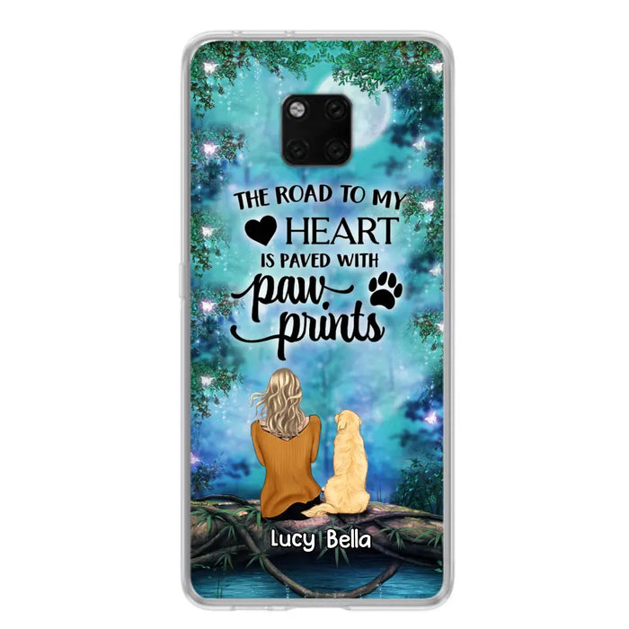 Custom Personalized Memorial Dog Phone Case - Upto 5 Dogs - Gift Idea For Dog Lover - Case For Xiaomi/Huawei/Oppo