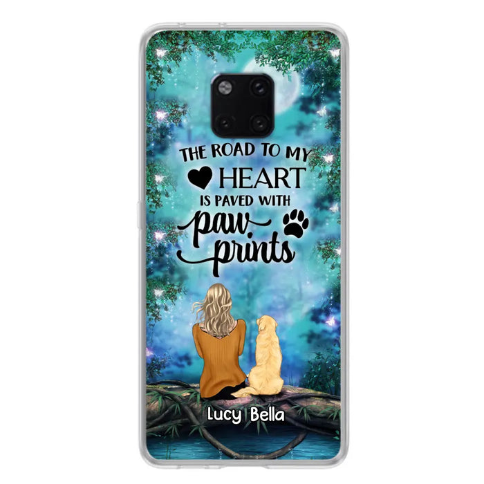 Custom Personalized Memorial Dog Phone Case - Upto 5 Dogs - Gift Idea For Dog Lover - Case For Xiaomi/Huawei/Oppo