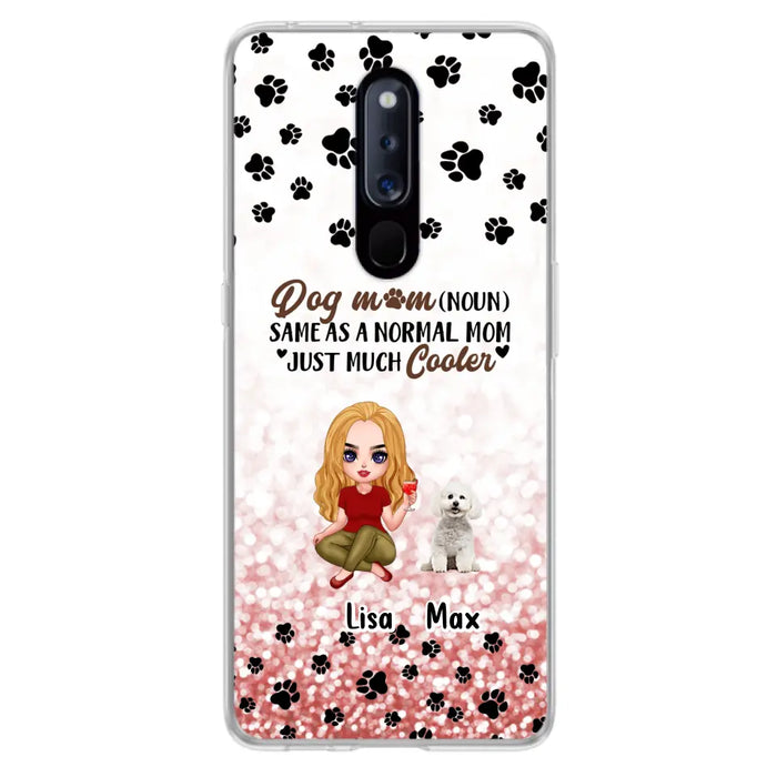 Custom Personalized Dog Mom Phone Case - Upto 6 Dogs - Best Gift For Dog Lover - Crazy Dog Mom - Case For Xiaomi/Huawei/Oppo