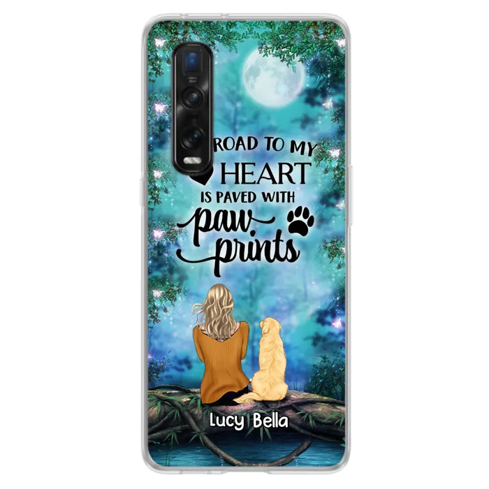 Custom Personalized Memorial Dog Phone Case - Upto 5 Dogs - Gift Idea For Dog Lover - Case For Xiaomi/Huawei/Oppo