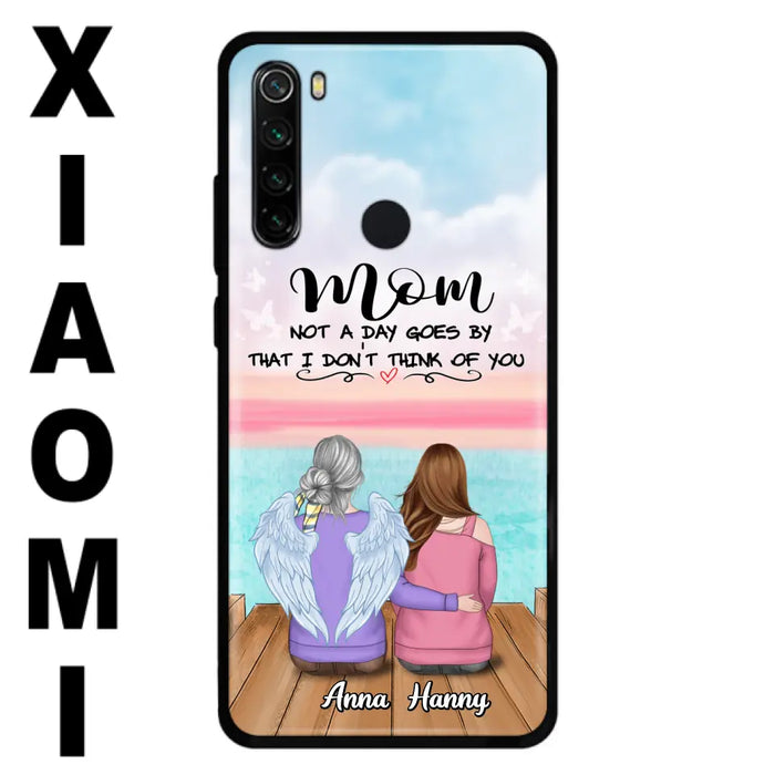 Custom Personalized Memorial Mom/ Dad Phone Case - Memorial Gift Idea - Not A Day Goes By That I Don't Think Of You - Case For Xiaomi, Oppo And Huawei