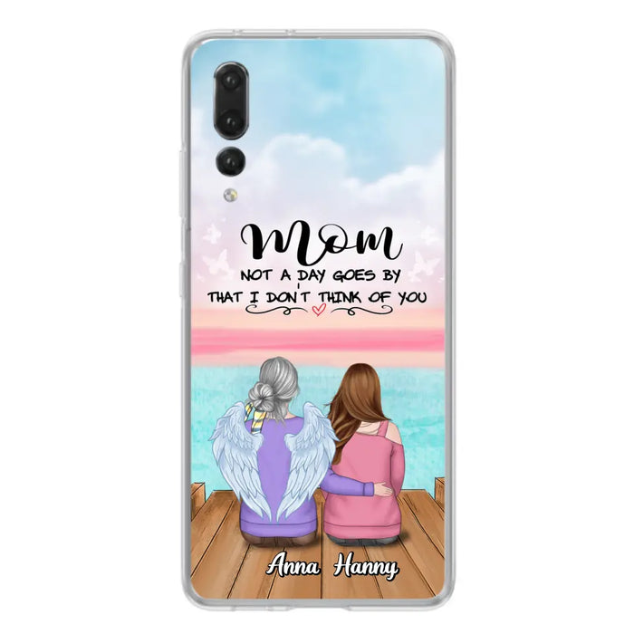 Custom Personalized Memorial Mom/ Dad Phone Case - Memorial Gift Idea - Not A Day Goes By That I Don't Think Of You - Case For Xiaomi, Oppo And Huawei