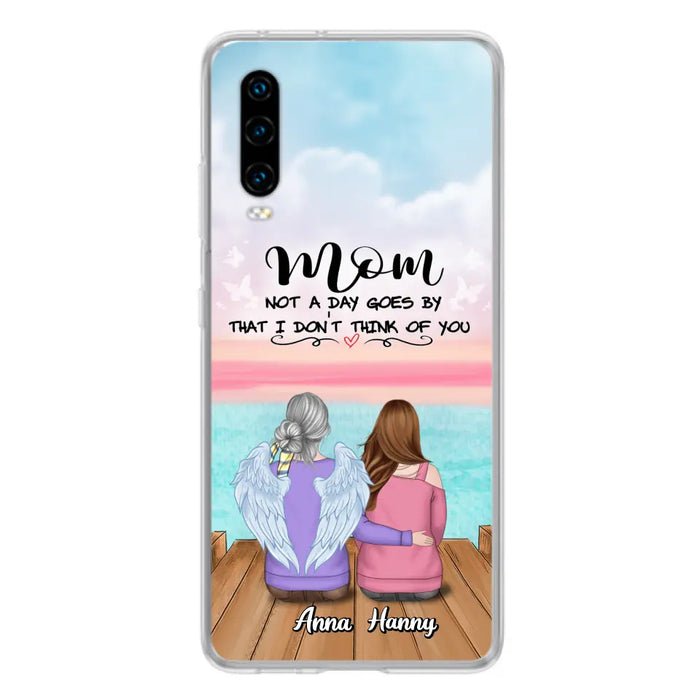 Custom Personalized Memorial Mom/ Dad Phone Case - Memorial Gift Idea - Not A Day Goes By That I Don't Think Of You - Case For Xiaomi, Oppo And Huawei