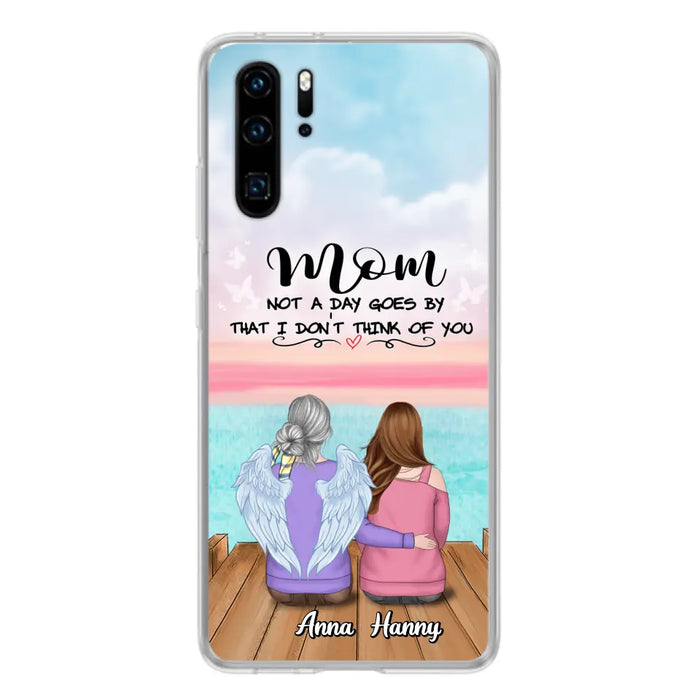 Custom Personalized Memorial Mom/ Dad Phone Case - Memorial Gift Idea - Not A Day Goes By That I Don't Think Of You - Case For Xiaomi, Oppo And Huawei