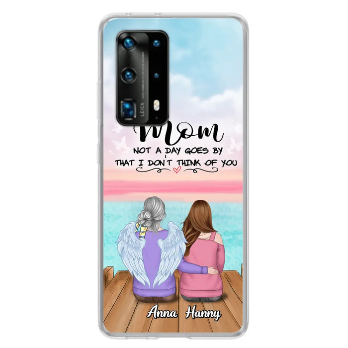 Custom Personalized Memorial Mom/ Dad Phone Case - Memorial Gift Idea - Not A Day Goes By That I Don't Think Of You - Case For Xiaomi, Oppo And Huawei