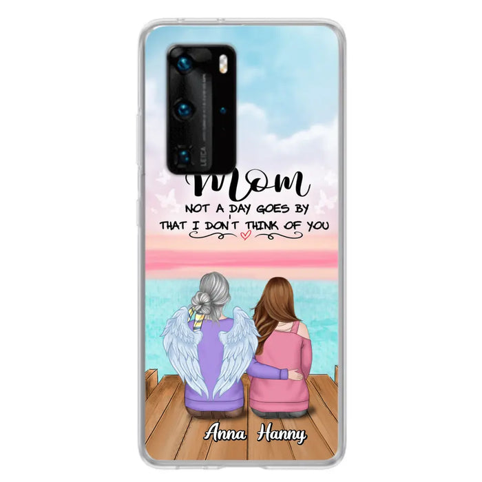 Custom Personalized Memorial Mom/ Dad Phone Case - Memorial Gift Idea - Not A Day Goes By That I Don't Think Of You - Case For Xiaomi, Oppo And Huawei