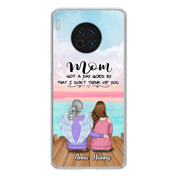 Custom Personalized Memorial Mom/ Dad Phone Case - Memorial Gift Idea - Not A Day Goes By That I Don't Think Of You - Case For Xiaomi, Oppo And Huawei