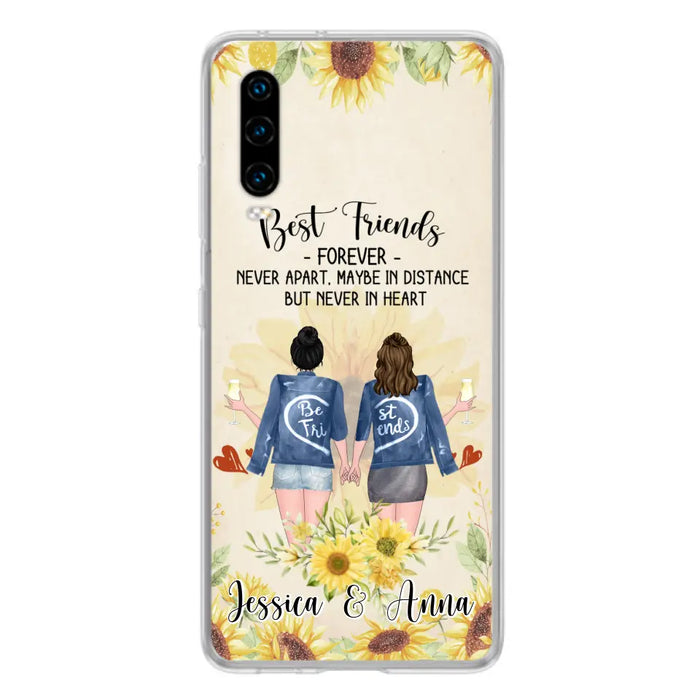 Custom Personalized Friends Phone Case - Upto 4 Besties - Gift Idea For Best Friends - Best Friends Forever - Case for Huawei, Oppo & Xiaomi