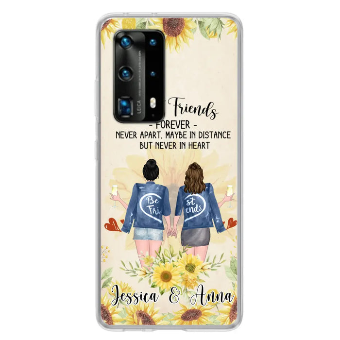 Custom Personalized Friends Phone Case - Upto 4 Besties - Gift Idea For Best Friends - Best Friends Forever - Case for Huawei, Oppo & Xiaomi