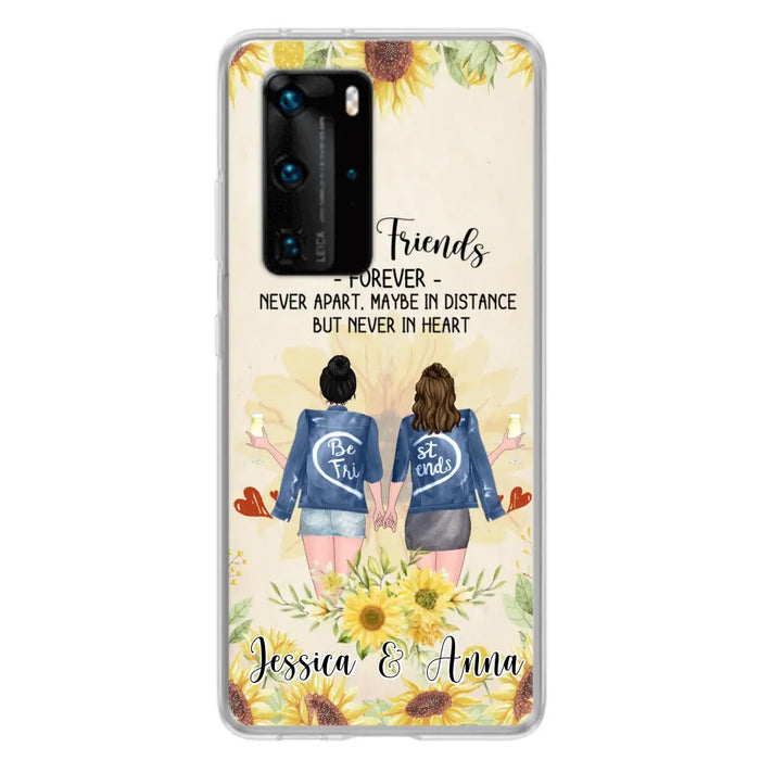 Custom Personalized Friends Phone Case - Upto 4 Besties - Gift Idea For Best Friends - Best Friends Forever - Case for Huawei, Oppo & Xiaomi