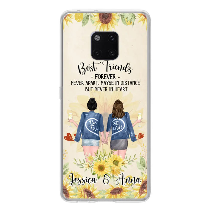 Custom Personalized Friends Phone Case - Upto 4 Besties - Gift Idea For Best Friends - Best Friends Forever - Case for Huawei, Oppo & Xiaomi