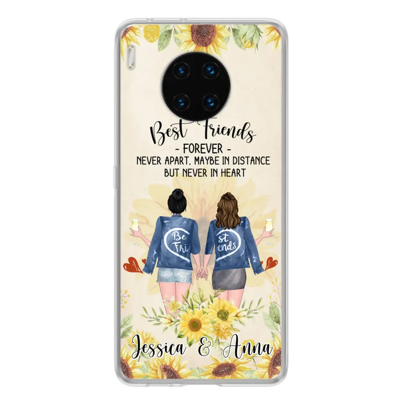 Personalized Friends Phone Case - Up to 4 Besties - Gift Idea For Best Friends - Best Friends Forever - Case for Huawei, Oppo & Xiaomi