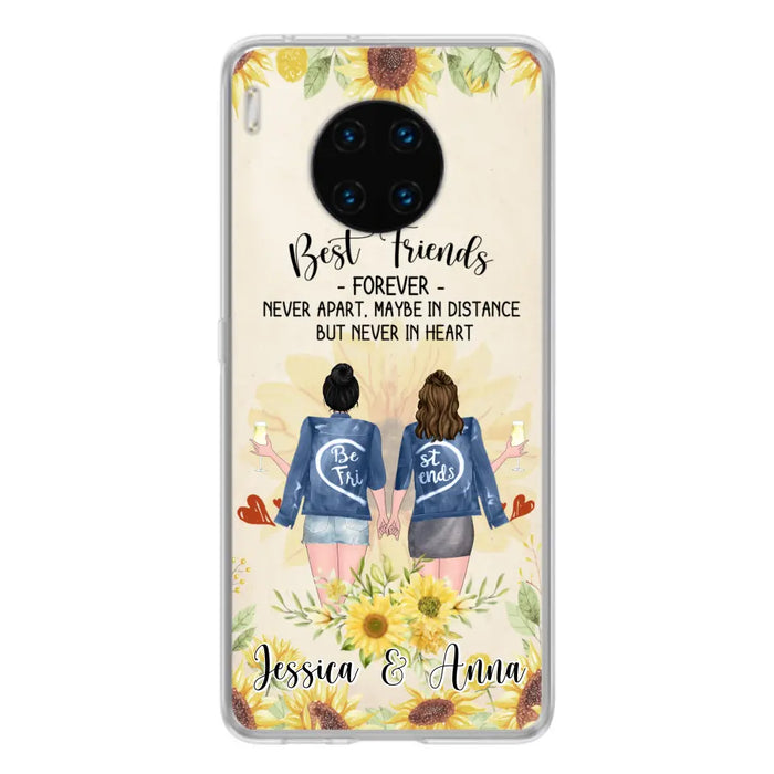 Custom Personalized Friends Phone Case - Upto 4 Besties - Gift Idea For Best Friends - Best Friends Forever - Case for Huawei, Oppo & Xiaomi