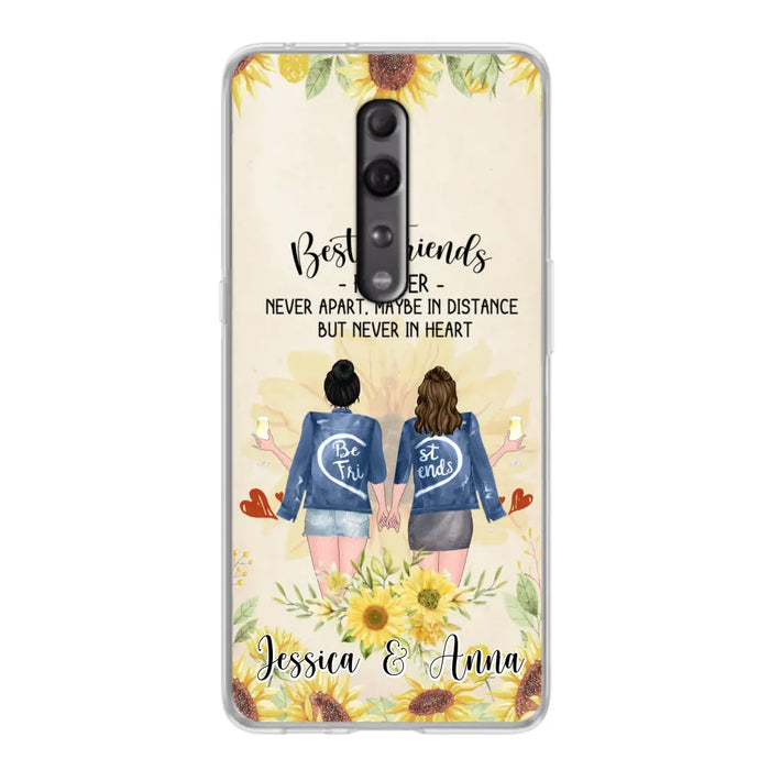 Custom Personalized Friends Phone Case - Upto 4 Besties - Gift Idea For Best Friends - Best Friends Forever - Case for Huawei, Oppo & Xiaomi