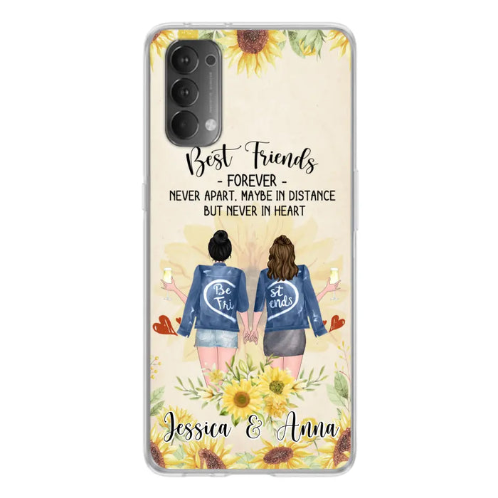 Custom Personalized Friends Phone Case - Upto 4 Besties - Gift Idea For Best Friends - Best Friends Forever - Case for Huawei, Oppo & Xiaomi