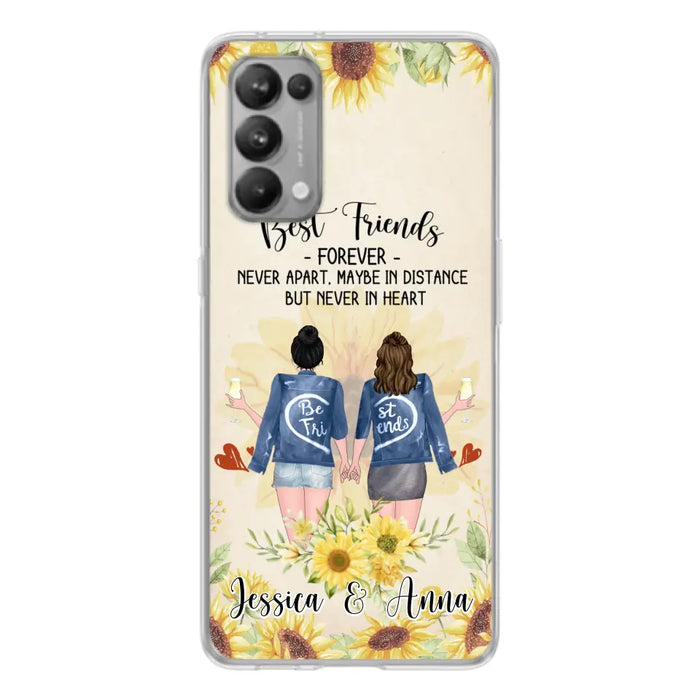 Custom Personalized Friends Phone Case - Upto 4 Besties - Gift Idea For Best Friends - Best Friends Forever - Case for Huawei, Oppo & Xiaomi