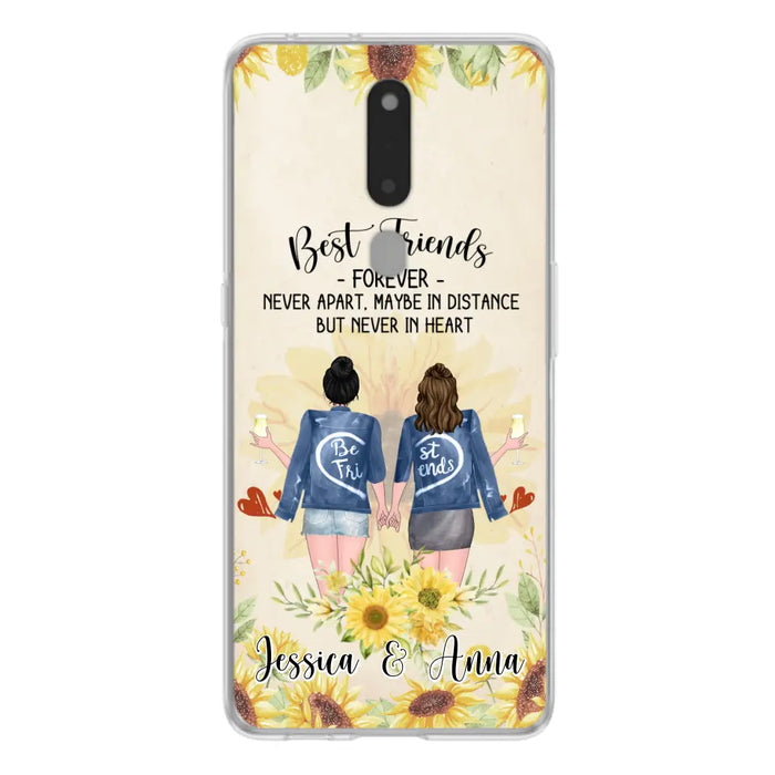 Custom Personalized Friends Phone Case - Upto 4 Besties - Gift Idea For Best Friends - Best Friends Forever - Case for Huawei, Oppo & Xiaomi