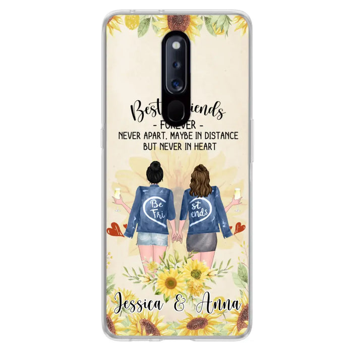 Custom Personalized Friends Phone Case - Upto 4 Besties - Gift Idea For Best Friends - Best Friends Forever - Case for Huawei, Oppo & Xiaomi