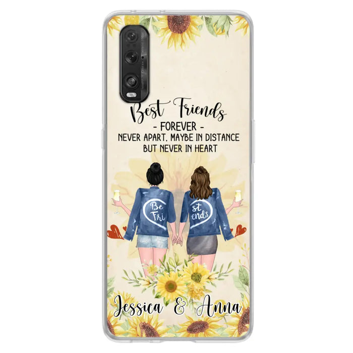 Custom Personalized Friends Phone Case - Upto 4 Besties - Gift Idea For Best Friends - Best Friends Forever - Case for Huawei, Oppo & Xiaomi