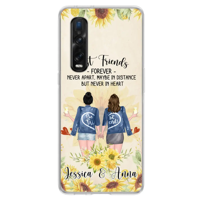 Custom Personalized Friends Phone Case - Upto 4 Besties - Gift Idea For Best Friends - Best Friends Forever - Case for Huawei, Oppo & Xiaomi