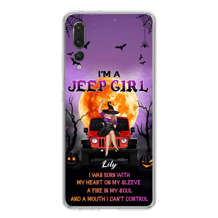 Custom Personalized Off-road Girl Phone Case - Halloween Gift Idea For Off-road Lovers - Case for Xiaomi, Huawei & Oppo