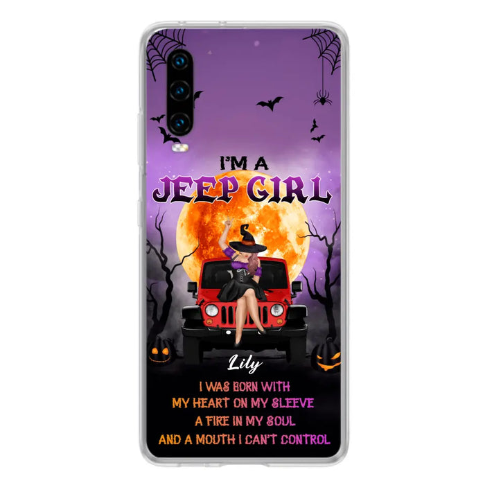 Custom Personalized Off-road Girl Phone Case - Halloween Gift Idea For Off-road Lovers - Case for Xiaomi, Huawei & Oppo