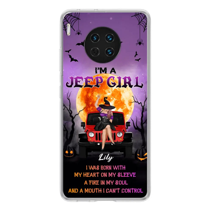 Custom Personalized Off-road Girl Phone Case - Halloween Gift Idea For Off-road Lovers - Case for Xiaomi, Huawei & Oppo