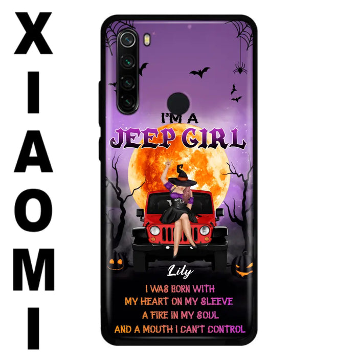 Custom Personalized Off-road Girl Phone Case - Halloween Gift Idea For Off-road Lovers - Case for Xiaomi, Huawei & Oppo