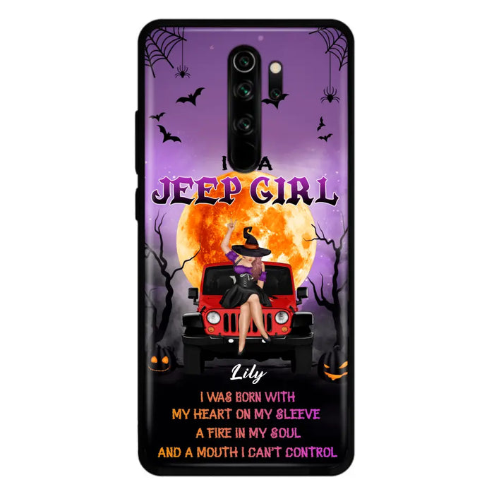 Custom Personalized Off-road Girl Phone Case - Halloween Gift Idea For Off-road Lovers - Case for Xiaomi, Huawei & Oppo