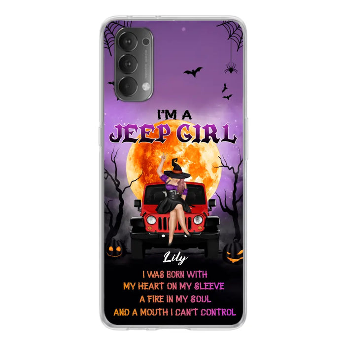 Custom Personalized Off-road Girl Phone Case - Halloween Gift Idea For Off-road Lovers - Case for Xiaomi, Huawei & Oppo