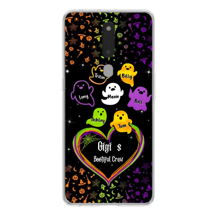 Custom Personalized Gigi's Bootiful Crew Oppo/Xiaomi/Huawei Phone case - Halloween Gift for Grandma and grandkids - Up to 7 Grandkids