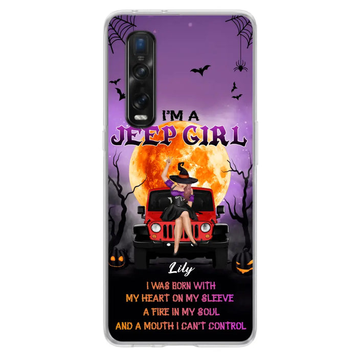 Custom Personalized Off-road Girl Phone Case - Halloween Gift Idea For Off-road Lovers - Case for Xiaomi, Huawei & Oppo