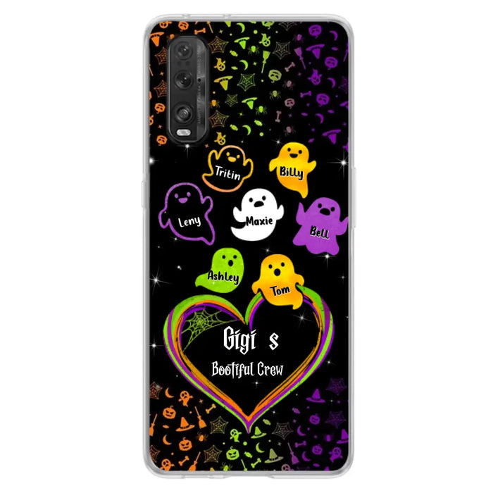 Custom Personalized Gigi's Bootiful Crew Oppo/Xiaomi/Huawei Phone case - Halloween Gift for Grandma and grandkids - Up to 7 Grandkids