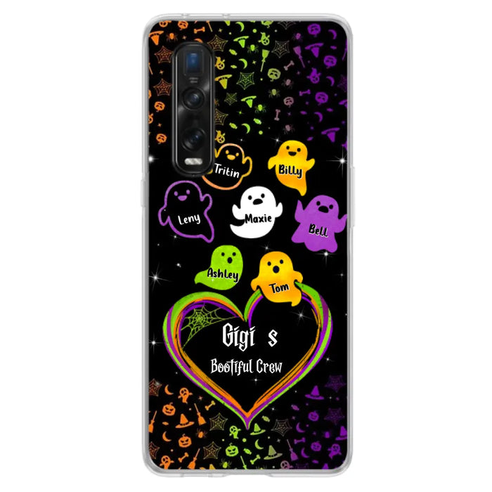 Custom Personalized Gigi's Bootiful Crew Oppo/Xiaomi/Huawei Phone case - Halloween Gift for Grandma and grandkids - Up to 7 Grandkids