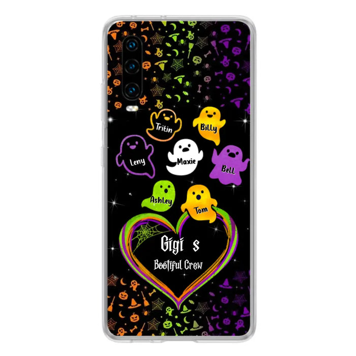 Custom Personalized Gigi's Bootiful Crew Oppo/Xiaomi/Huawei Phone case - Halloween Gift for Grandma and grandkids - Up to 7 Grandkids