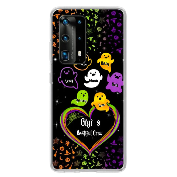 Custom Personalized Gigi's Bootiful Crew Oppo/Xiaomi/Huawei Phone case - Halloween Gift for Grandma and grandkids - Up to 7 Grandkids