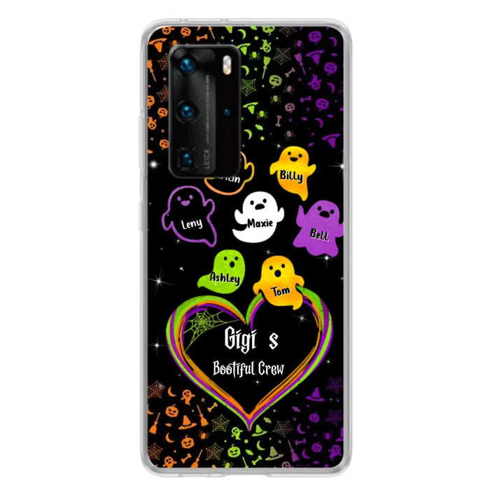 Custom Personalized Gigi's Bootiful Crew Oppo/Xiaomi/Huawei Phone case - Halloween Gift for Grandma and grandkids - Up to 7 Grandkids