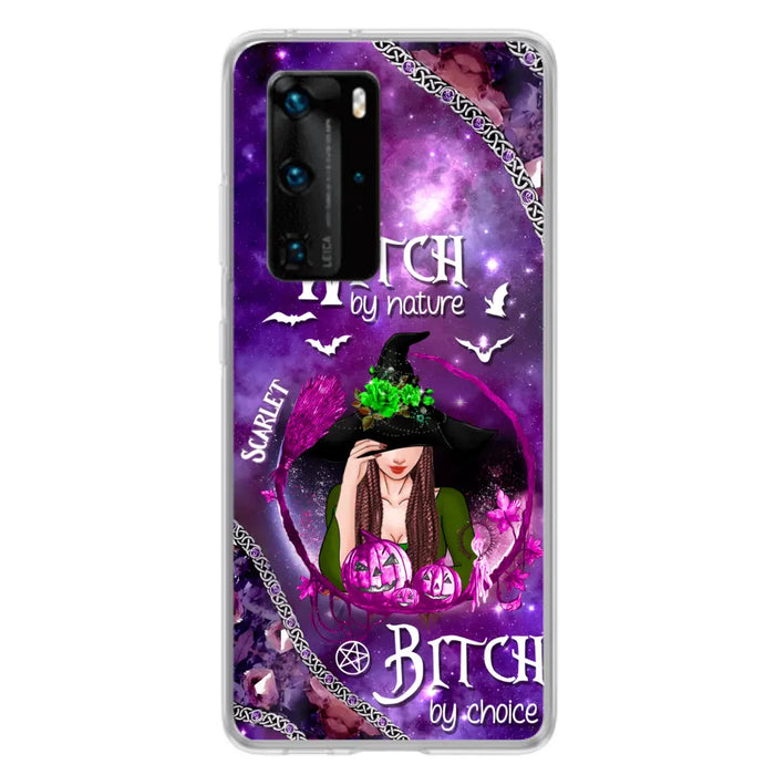 Custom Personalized Stick My Broom Witch Phone Case - Halloween Gift Idea - Case For Xiaomi, Oppo And Huawei - Witch By Nature