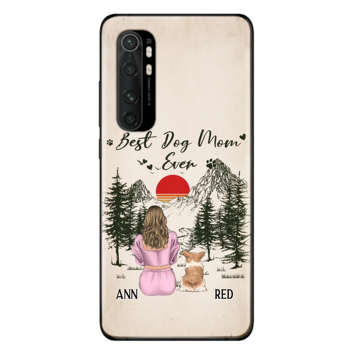 Custom Personalized Dog Mom Phone Case - Upto 4 Dogs - Mother's Day Gift Idea Dog Lovers - Best Dog Mom Ever - Case For Xiaomi/Huawei/Oppo