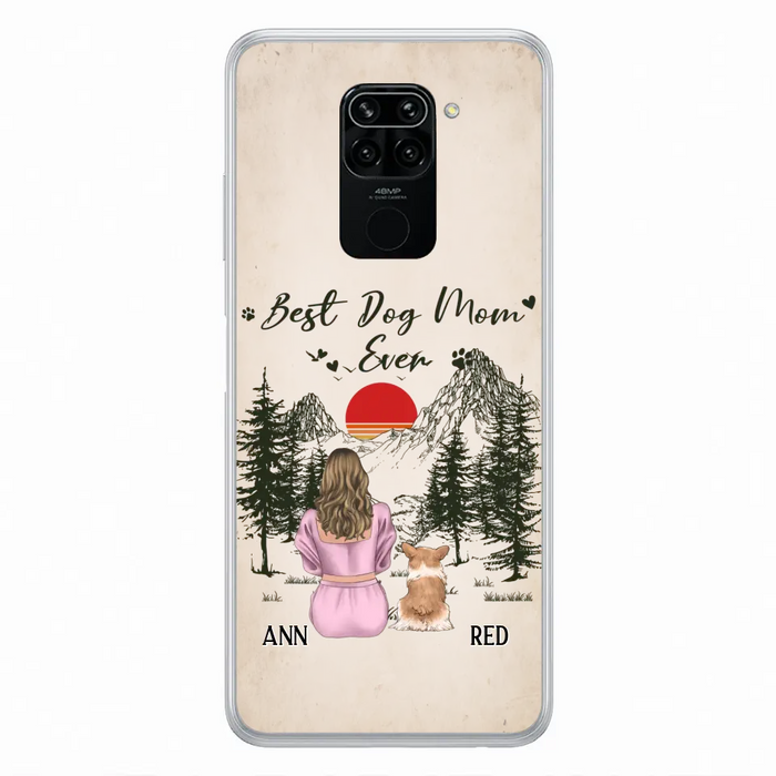 Custom Personalized Dog Mom Phone Case - Upto 4 Dogs - Mother's Day Gift Idea Dog Lovers - Best Dog Mom Ever - Case For Xiaomi/Huawei/Oppo