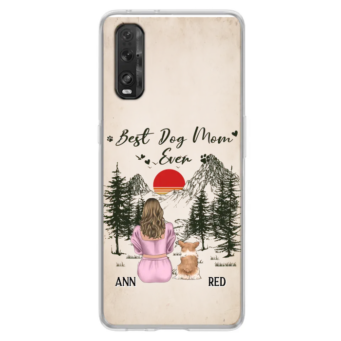 Custom Personalized Dog Mom Phone Case - Upto 4 Dogs - Mother's Day Gift Idea Dog Lovers - Best Dog Mom Ever - Case For Xiaomi/Huawei/Oppo