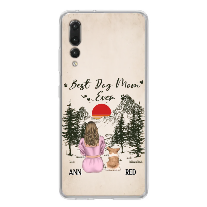 Custom Personalized Dog Mom Phone Case - Upto 4 Dogs - Mother's Day Gift Idea Dog Lovers - Best Dog Mom Ever - Case For Xiaomi/Huawei/Oppo