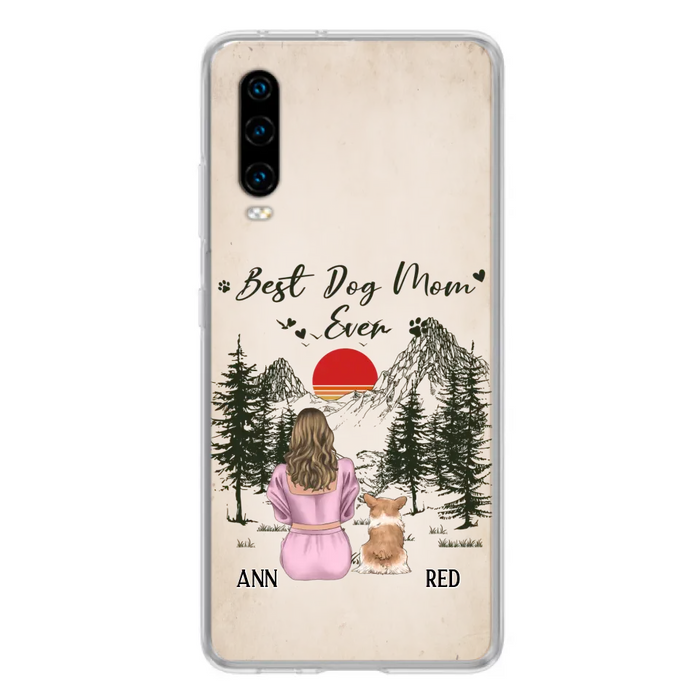 Custom Personalized Dog Mom Phone Case - Upto 4 Dogs - Mother's Day Gift Idea Dog Lovers - Best Dog Mom Ever - Case For Xiaomi/Huawei/Oppo