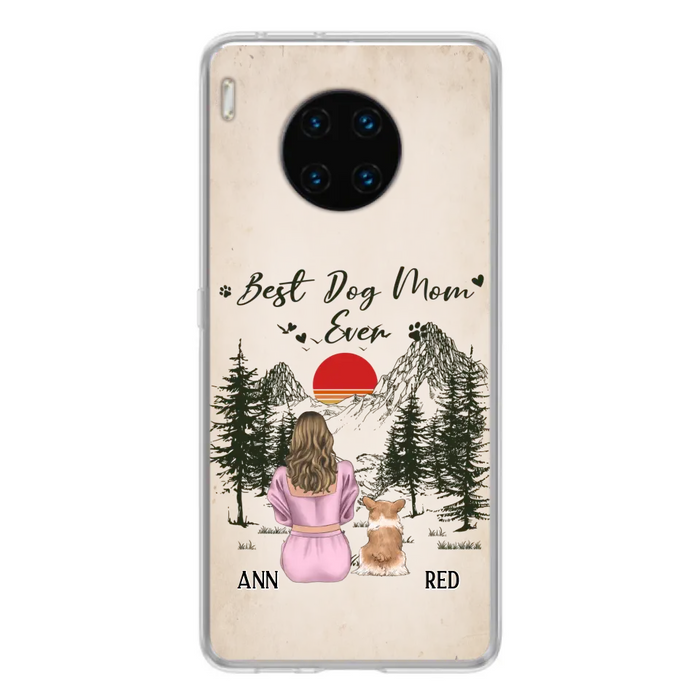 Custom Personalized Dog Mom Phone Case - Upto 4 Dogs - Mother's Day Gift Idea Dog Lovers - Best Dog Mom Ever - Case For Xiaomi/Huawei/Oppo