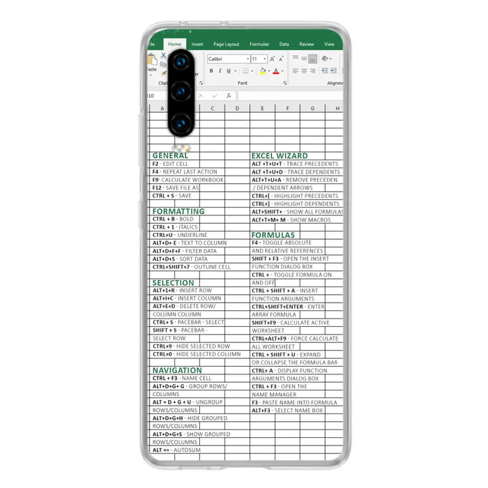 Personalized Excel Phone Case - Gift Idea For Excel Lovers - Cases For Oppo/Xiaomi/Huawei