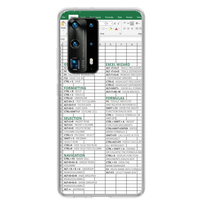 Personalized Excel Phone Case - Gift Idea For Excel Lovers - Cases For Oppo/Xiaomi/Huawei