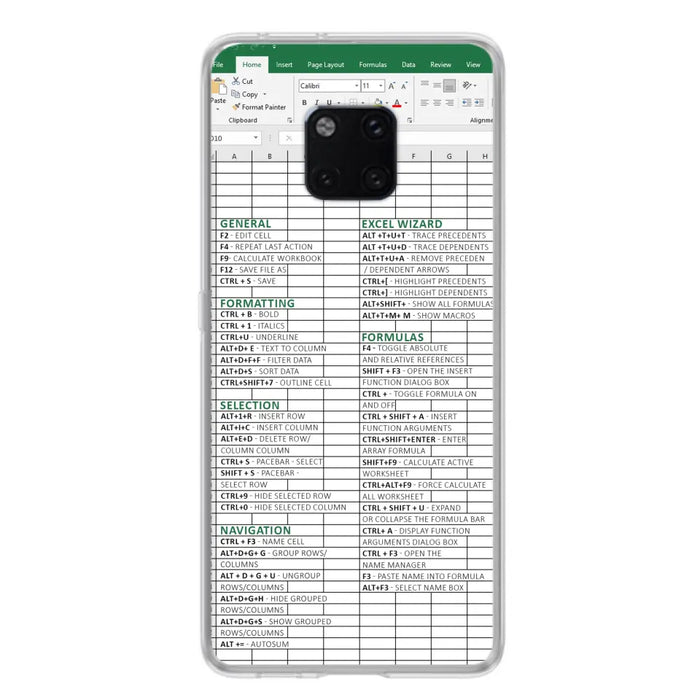 Personalized Excel Phone Case - Gift Idea For Excel Lovers - Cases For Oppo/Xiaomi/Huawei