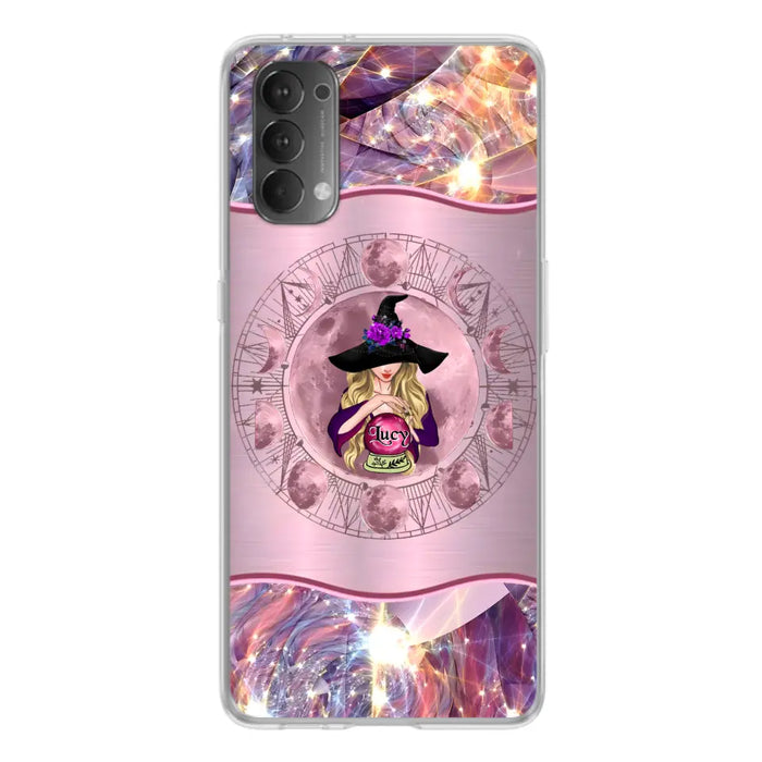 Personalized Witch Phone Case - Halloween Gift Idea For Witch Lovers - Case For Oppo/Xiaomi/Huawei