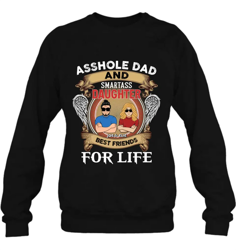 Personalized Father And Daughter/Son T-shirt/Long Sleeve/Sweatshirt/Hoodie - Gift Idea For Father's Day